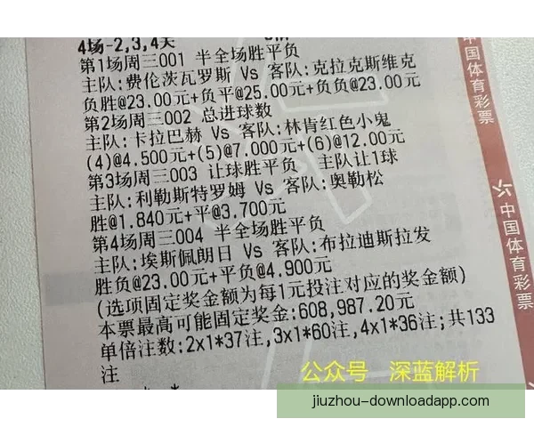 世界杯买球分析:如何通过数据与趋势预测比赛结果提高胜率 世界杯买球分析:如何通过数据与趋势预测比赛结果提高胜率